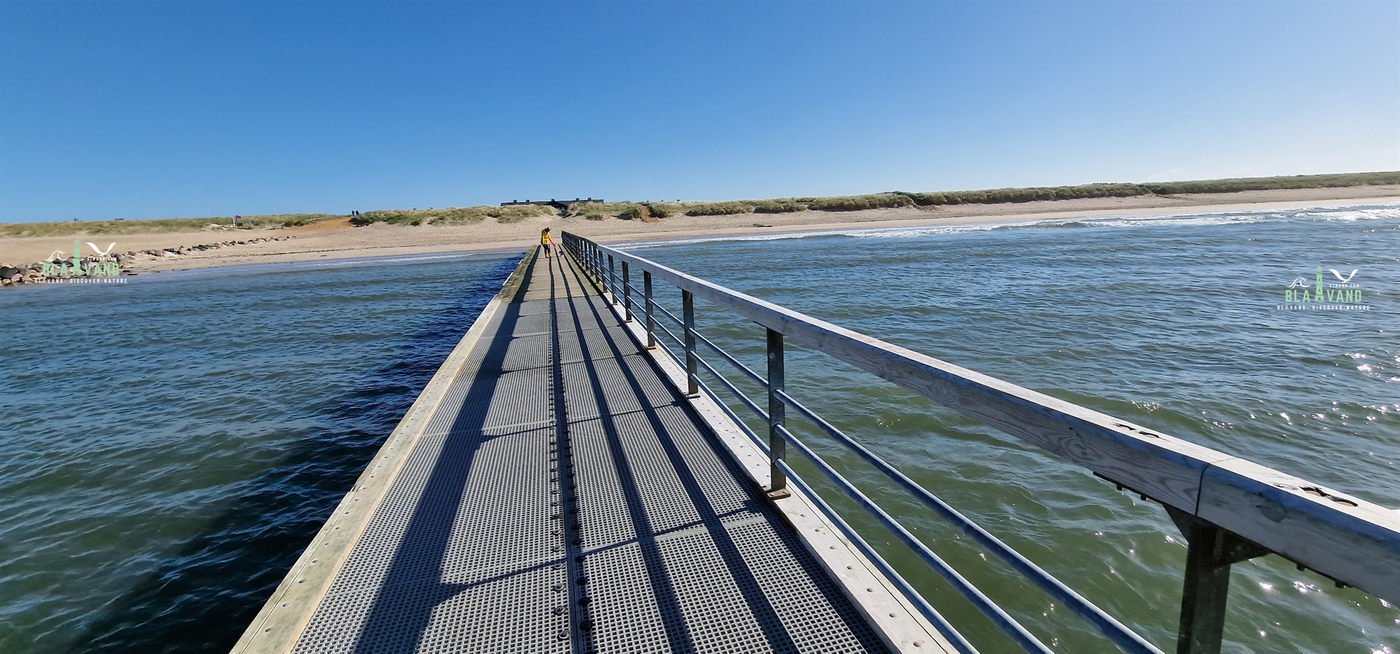 blavand seebrücke dänemark